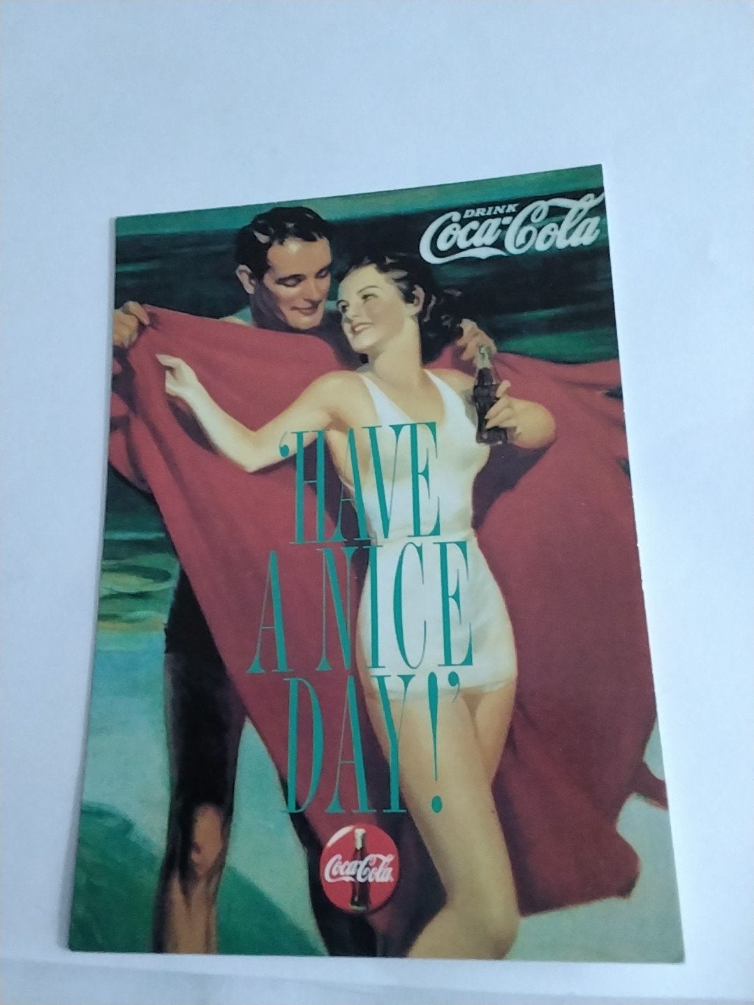 Coca-Cola Boomerang Ansichtkaart - Have a Nice Day!, Ophalen of Verzenden, 1980 tot heden, Ongelopen