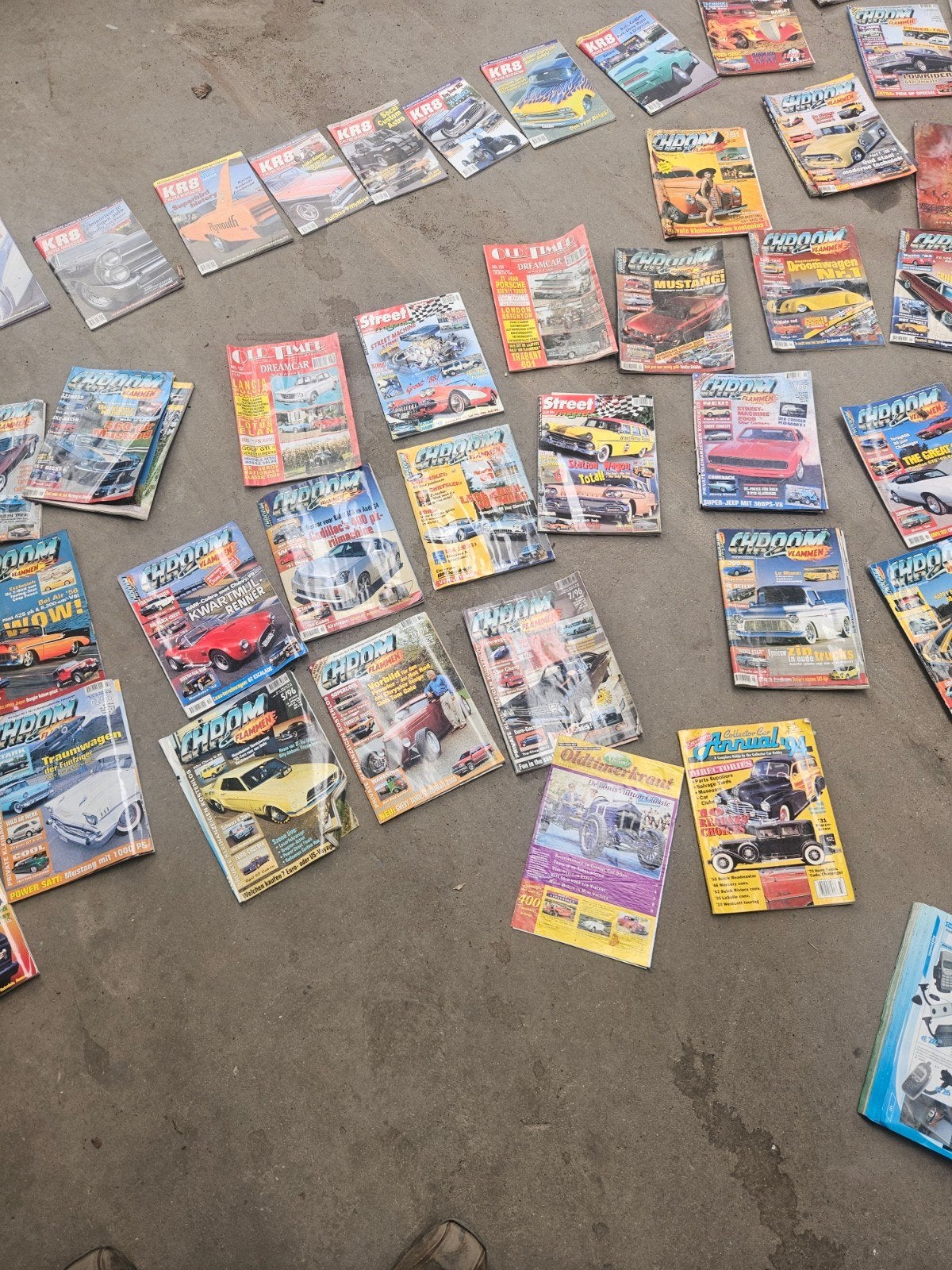 Collectie Autotijdschriften: Klassieke en Sportwagens, Ophalen of Verzenden, Gelezen, Algemeen