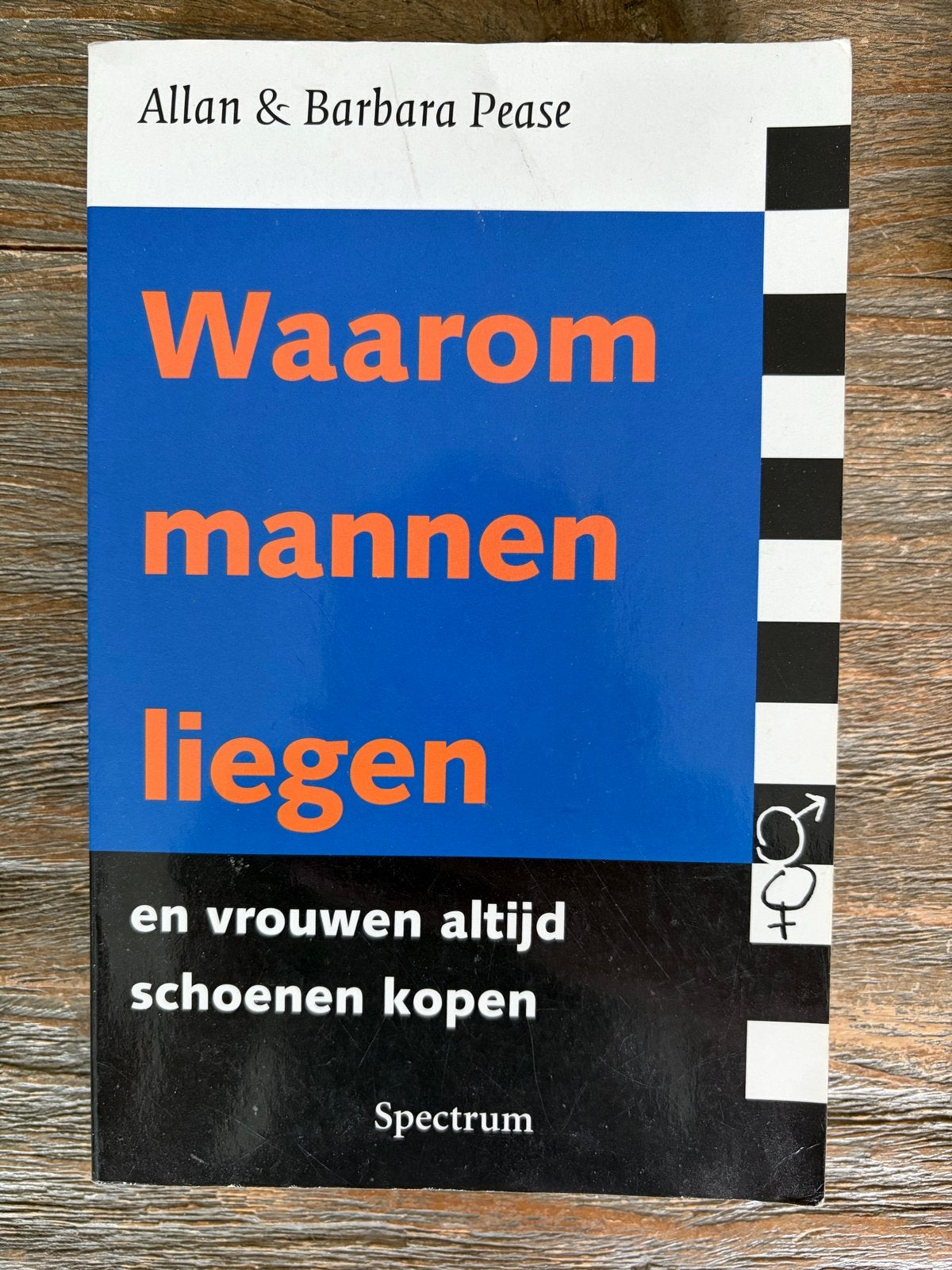 Waarom mannen liegen en vrouwen schoenen kopen - Allan & Bar, Ophalen of Verzenden, Gelezen, Nederland