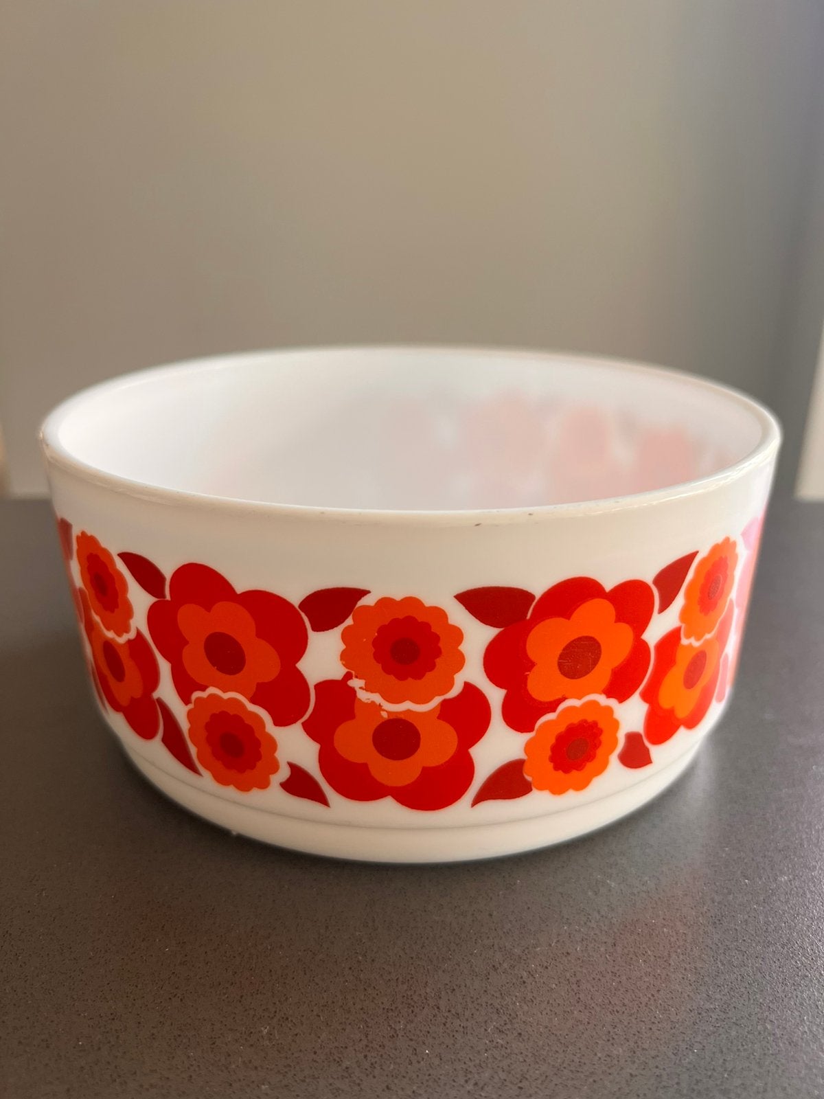 Schaal Arcopal France Lotus oranje, Ophalen, Huis en Inrichting