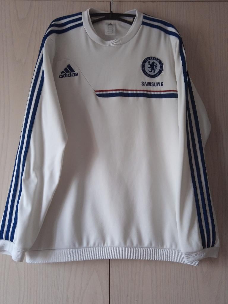 Chelsea trui mt. L., Kleding | Heren, Ophalen of Verzenden, Zo goed als nieuw, Wit, Voetbal