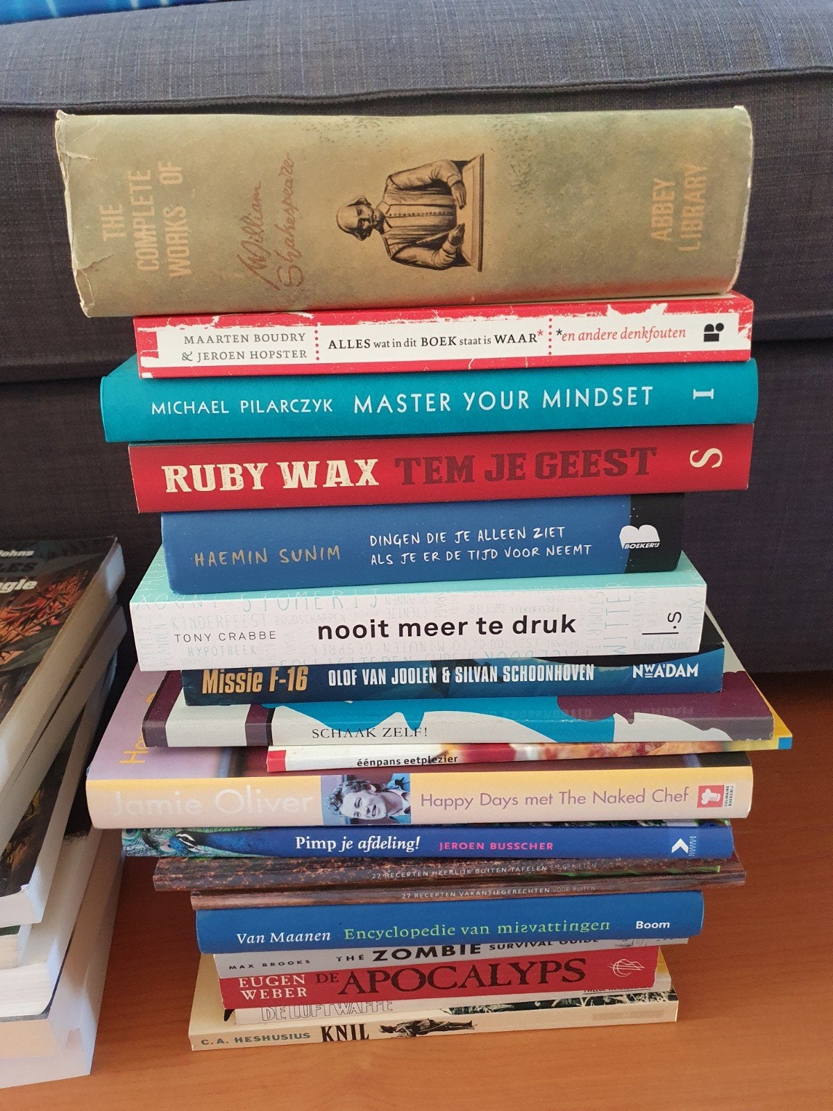 Partij boeken, divers, 5 dozen, Boeken, Ophalen