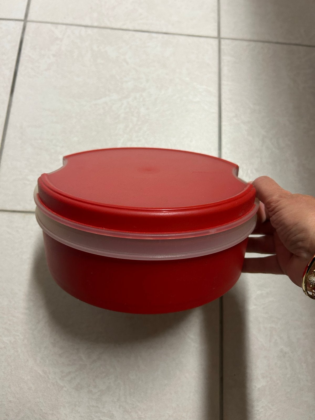 Diverse Tupperware en Keukenapparaat, Ophalen of Verzenden, Gebruikt, Rood, Overige typen