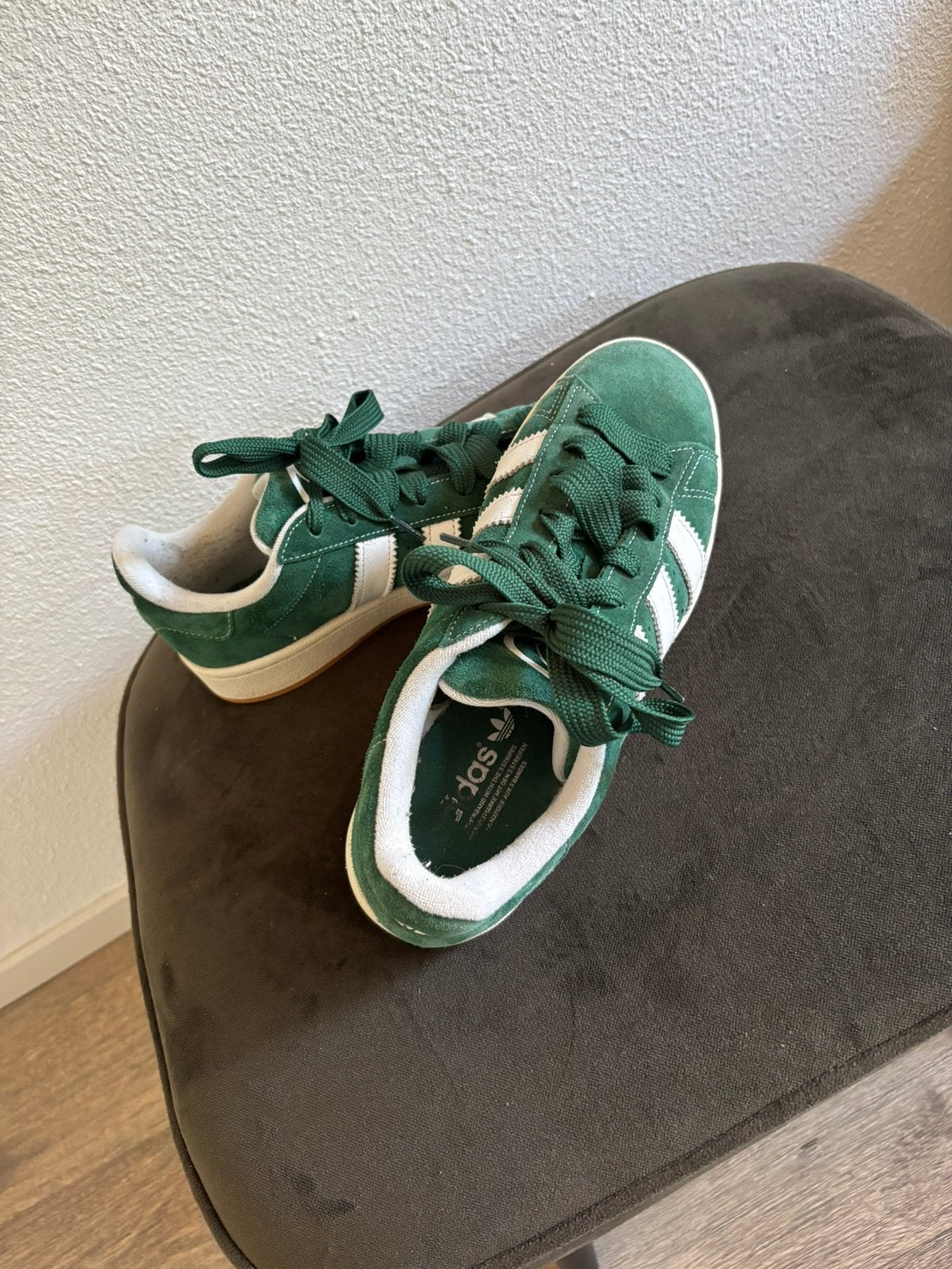 Te koop Adidas campus sneakers suède/leermaat 42, Overige kleuren, Ophalen of Verzenden, Sneakers of Gympen, Zo goed als nieuw