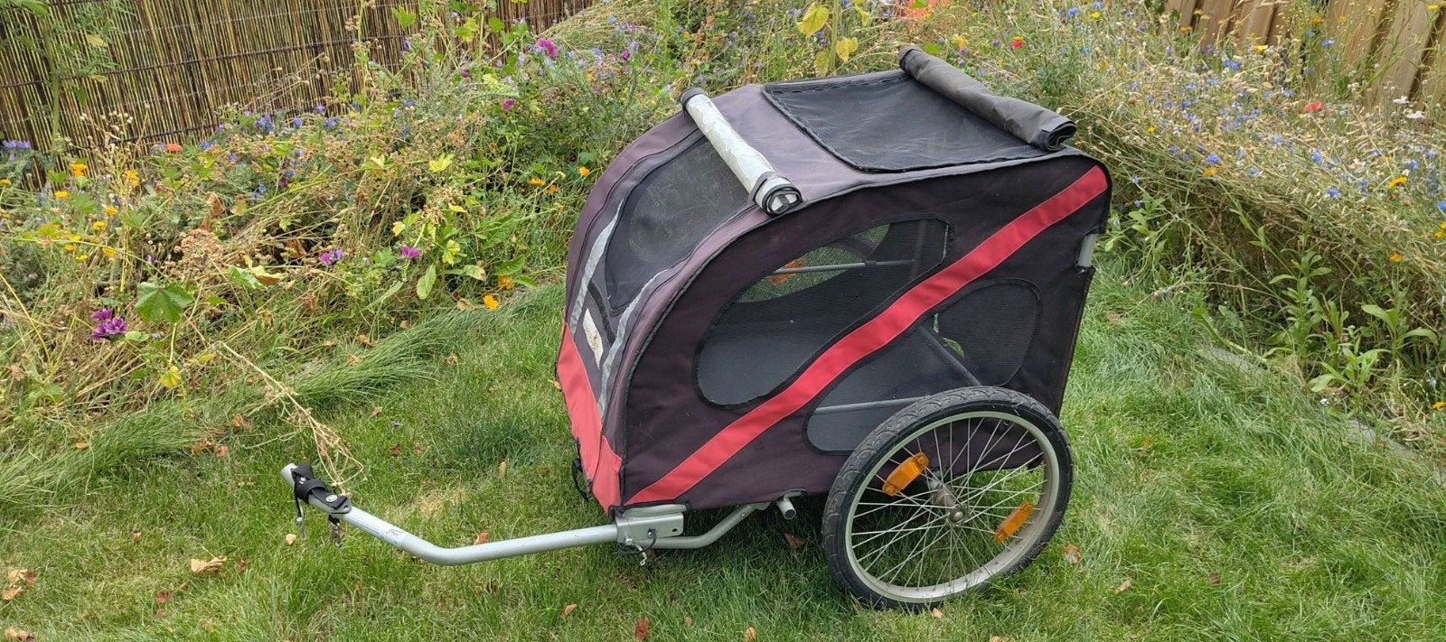 DOGGY-DELUXE Hondenfietskar opvouwbaar, Ophalen, Gebruikt, Opvouwbaar, 60 tot 80 kg