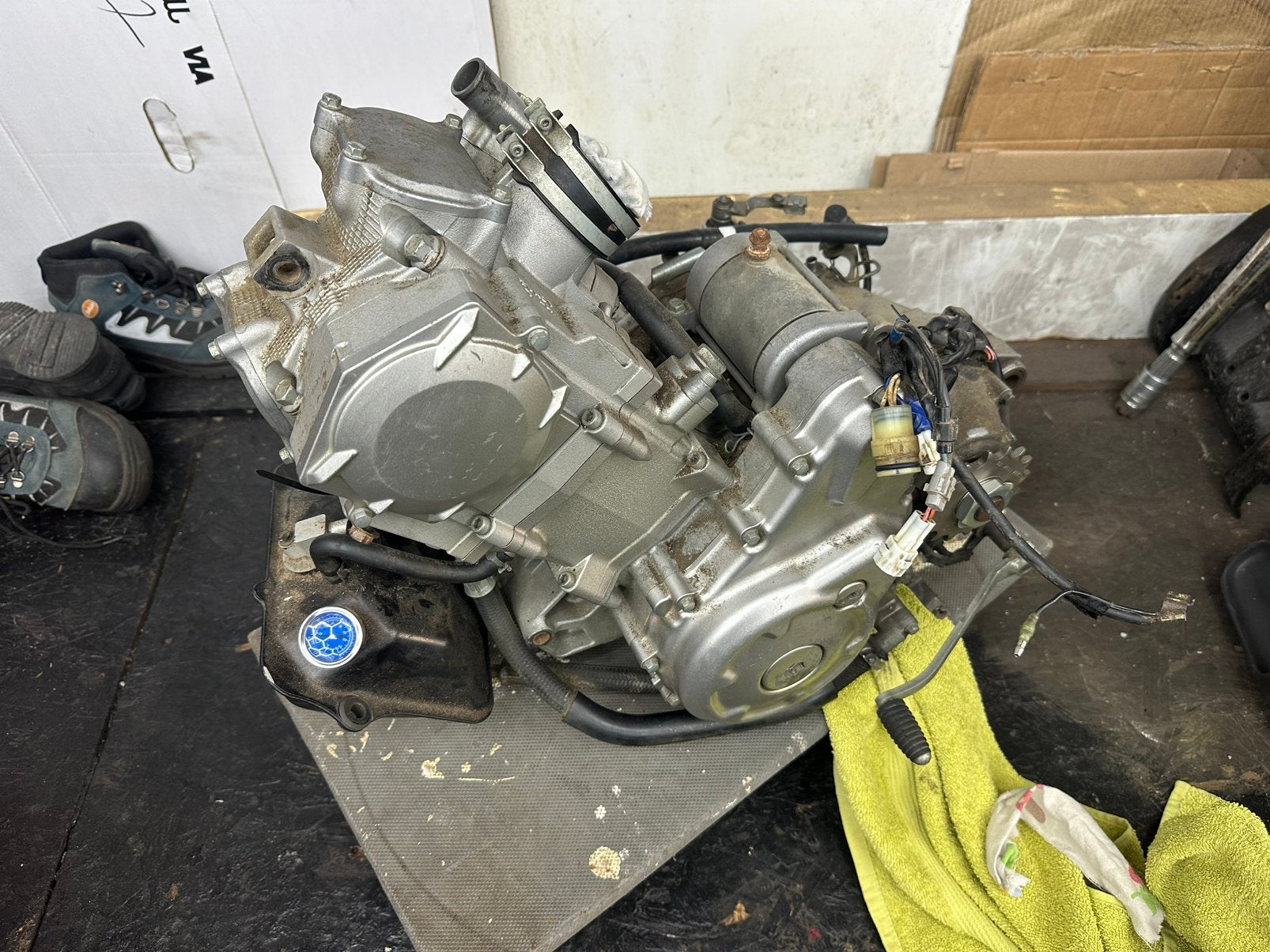 Yamaha Raptor 700 Motorblok, Motoren, Ophalen