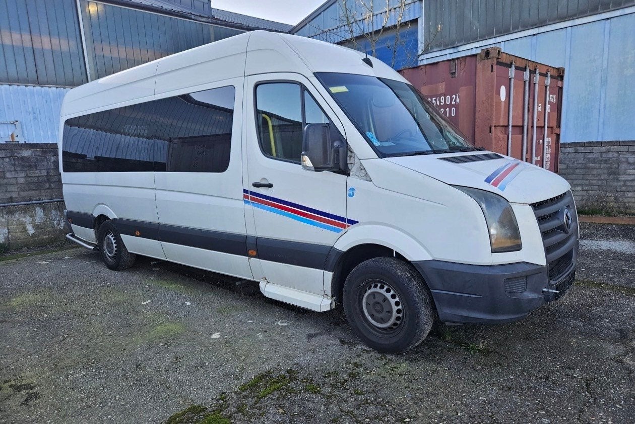 Volkswagen Crafter 35 2.5 TDI L3H2, Auto's, Euro 5, Gebruikt, Overige carrosserieën, 2000 kg