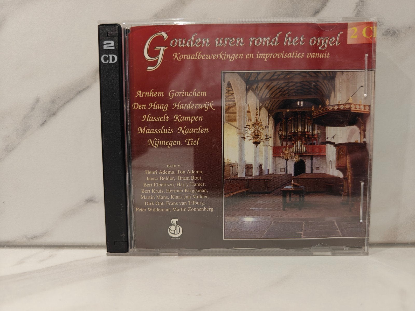 orgelcd Henri Adema Ton Adema Janco Belder Bram Bout Bert, Cd's en Dvd's, Ophalen of Verzenden, Gebruikt, Klassieke kerkmuziek