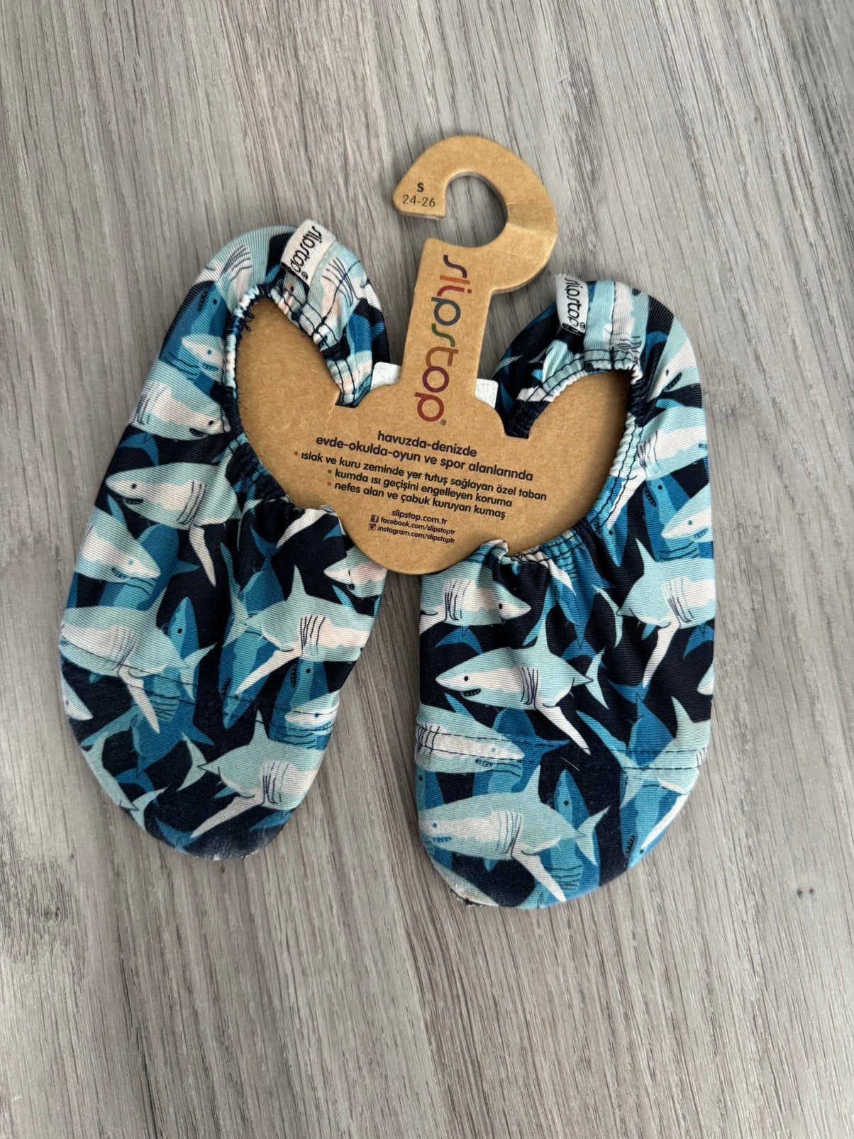 Slipstop antislib waterschoenen 24-26, Ophalen, Gebruikt, Jongetje of Meisje, Zwem-accessoire