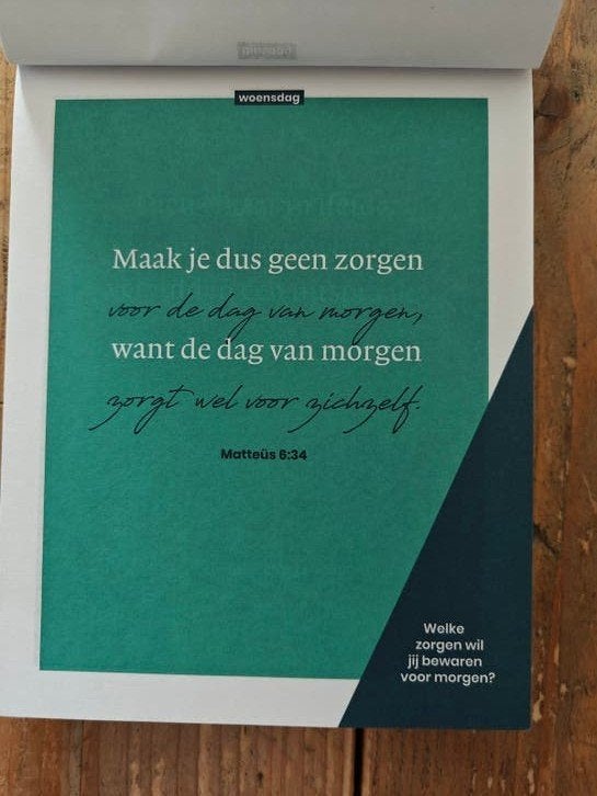 365 momenten met de Bijbel, scheurkalender., Boeken, Ophalen of Verzenden