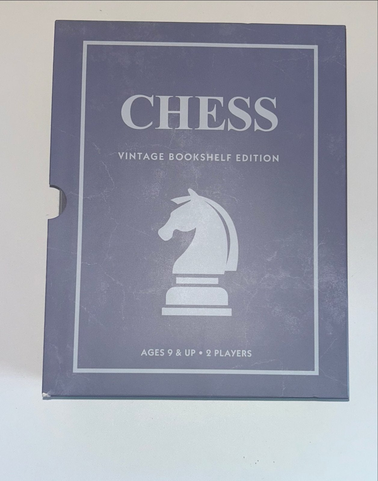 Chess Vintage Bookshelf Edition - nieuw in doos, Een of twee spelers, Ophalen of Verzenden, Zo goed als nieuw