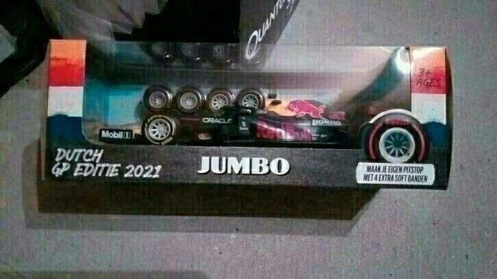 Max verstappen race auto 2021, Hobby en Vrije tijd, Modelauto's | 1:24, Ophalen of Verzenden, Nieuw, Auto