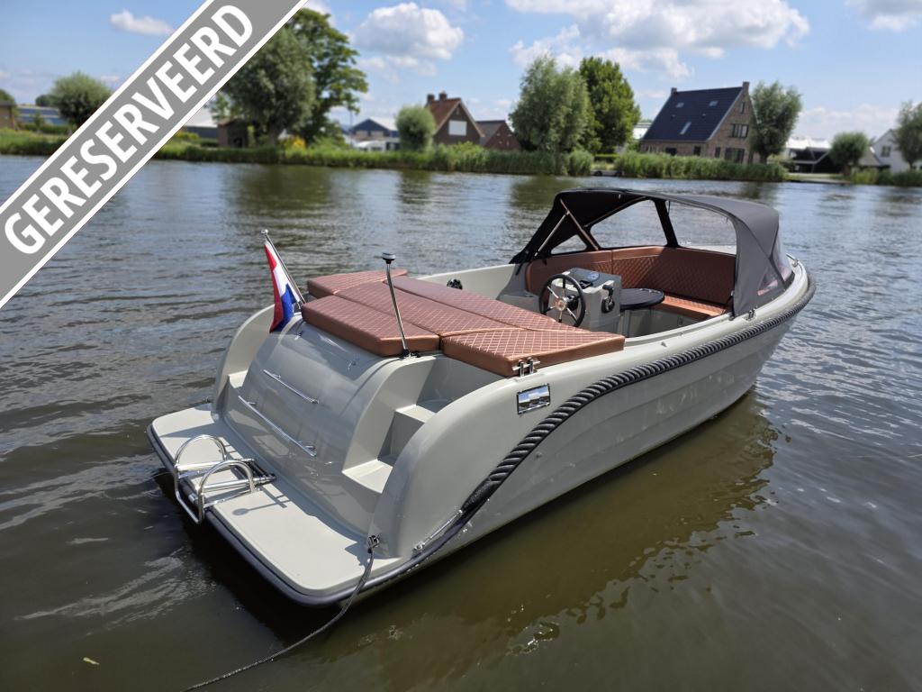 Oud Huijzer 616 zo goed als nieuw, Watersport en Boten, Sloepen, Voorling, 140, Bakker boten, 6 meter of meer, Zo goed als nieuw
