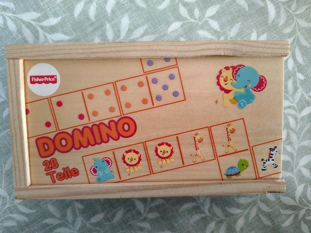 Domino Fisher price, Ophalen of Verzenden, Zo goed als nieuw, Speelset