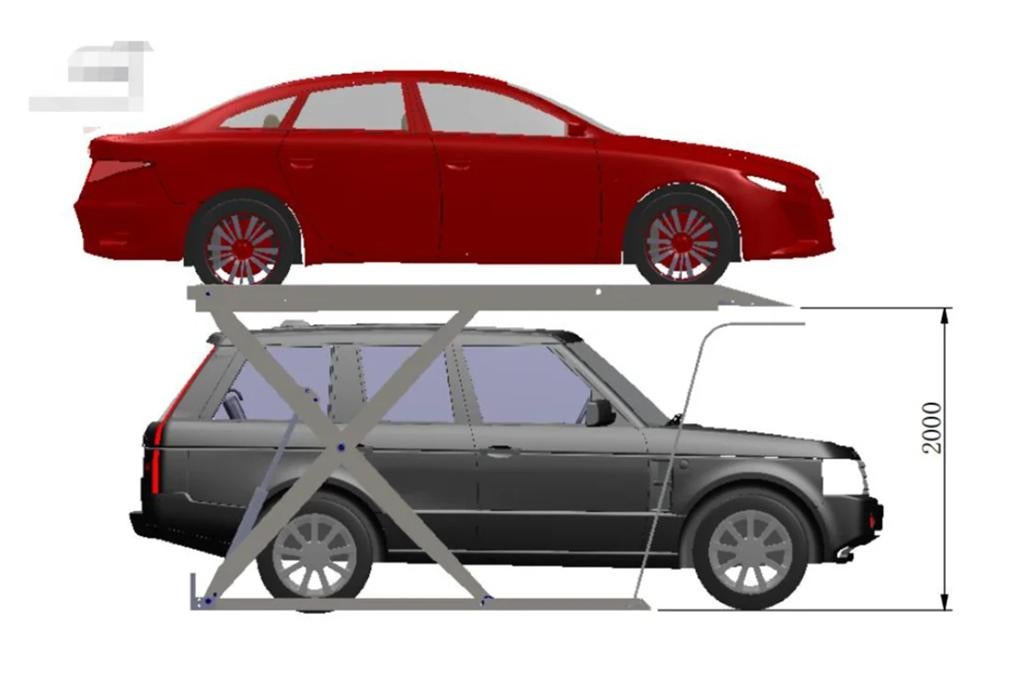 Parkeerlift schaarhefbrug NIEUW model 2000 kg super compact, Auto diversen, Ophalen, Nieuw