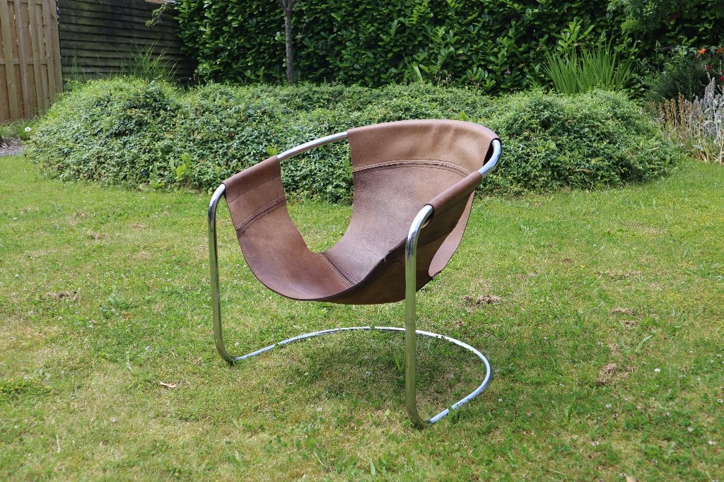Vintage design stoel / fauteuil Clemens Claessen & Ba-a 1965, Huis en Inrichting, Gebruikt, 75 tot 100 cm, Ophalen of Verzenden