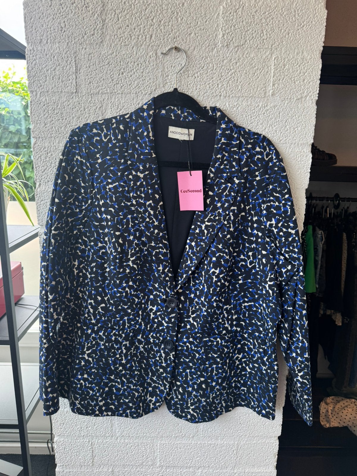 Andcowomen blazer dames maat XXL, Ophalen of Verzenden, Zo goed als nieuw, Maat 46/48 (XL) of groter