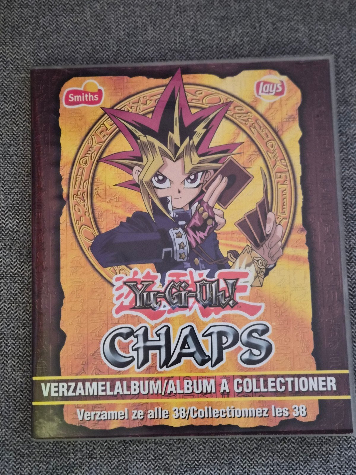 Yu-Gi-Oh! Chaps Verzamelalbum met 33/38 Chaps, Ophalen of Verzenden, Zo goed als nieuw