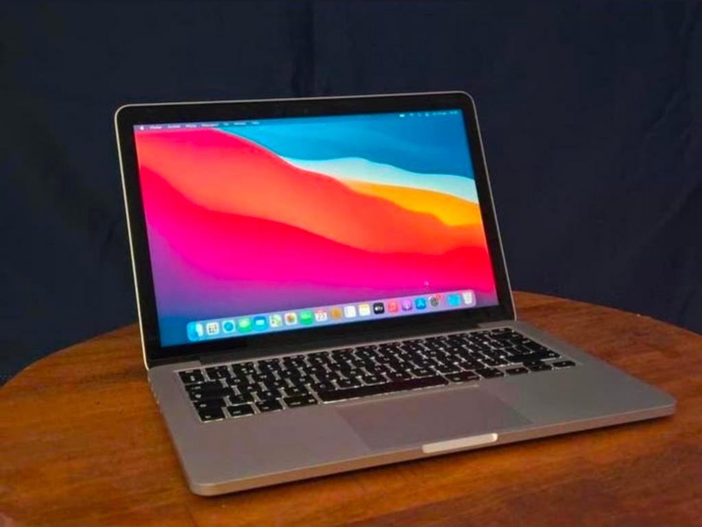 Apple Macbook Pro 13" i5 8GB 500GB Big Sur Retina 2560x1600, MacBook Pro, 2 tot 3 Ghz, 13 inch, Ophalen of Verzenden