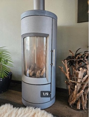 Hoog Rendement Speksteenkachel 9 KW Merk Hase type Bari GAS, Ophalen, Gas, Zo goed als nieuw, Vrijstaand
