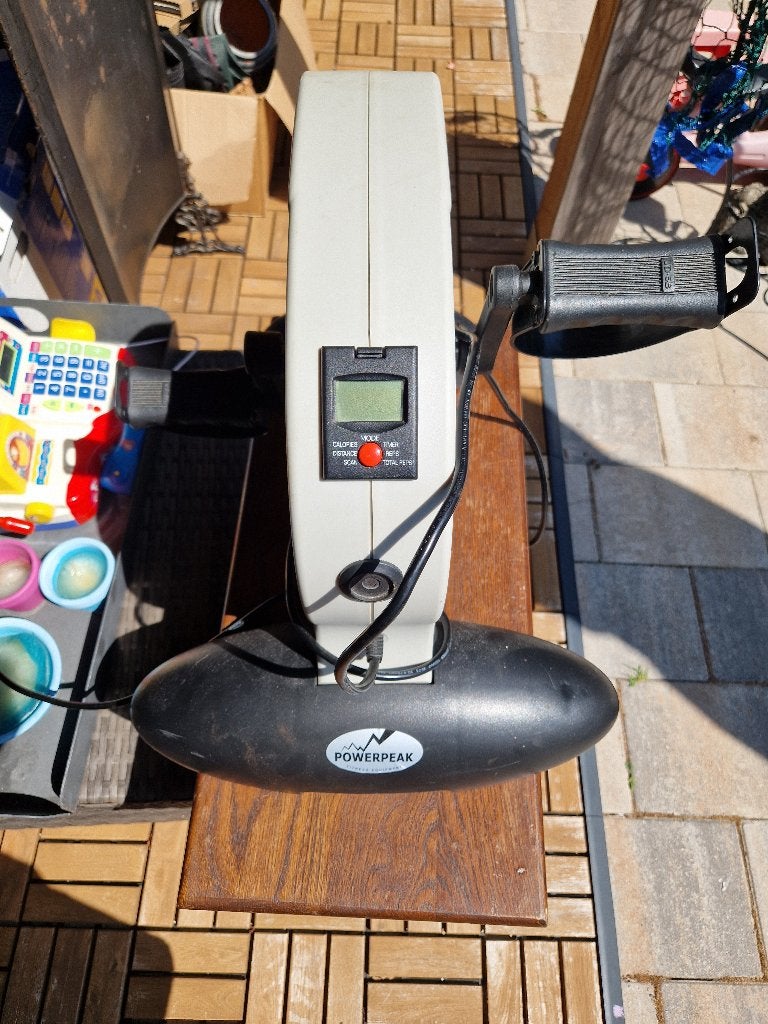 Powerpeak Mini-Bike Hometrainer - Compact en Effectief, Kunststof, Gebruikt, Ophalen of Verzenden, Benen
