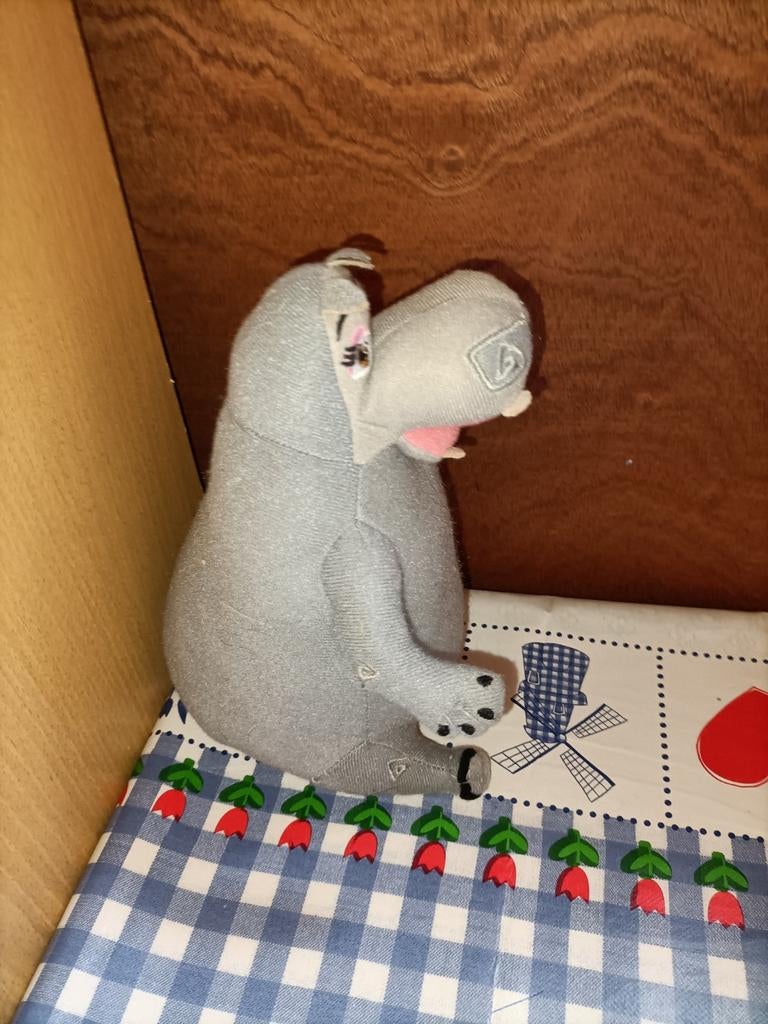 Madagascar nijlpaard knuffel 20 cm groot, Kinderen en Baby's, Speelgoed | Knuffels en Pluche, Ophalen of Verzenden, Zo goed als nieuw