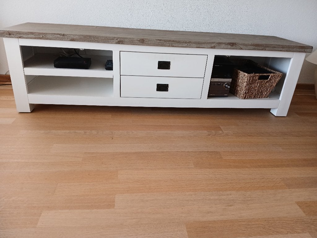 TELEVISIE MEUBEL, Ophalen, 150 tot 200 cm, Zo goed als nieuw, LANDELIJK