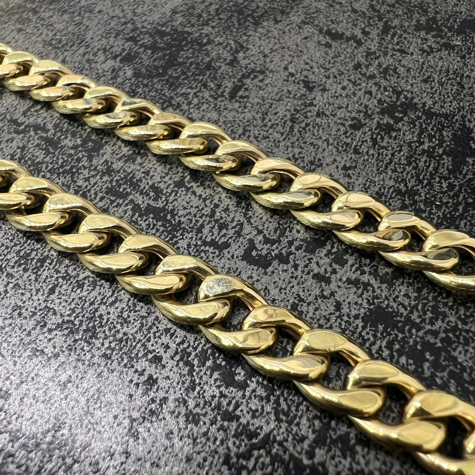 14k gouden ketting cuban schakel nieuw, Sieraden, Tassen en Uiterlijk, Kettingen, Ophalen of Verzenden, Nieuw, Goud
