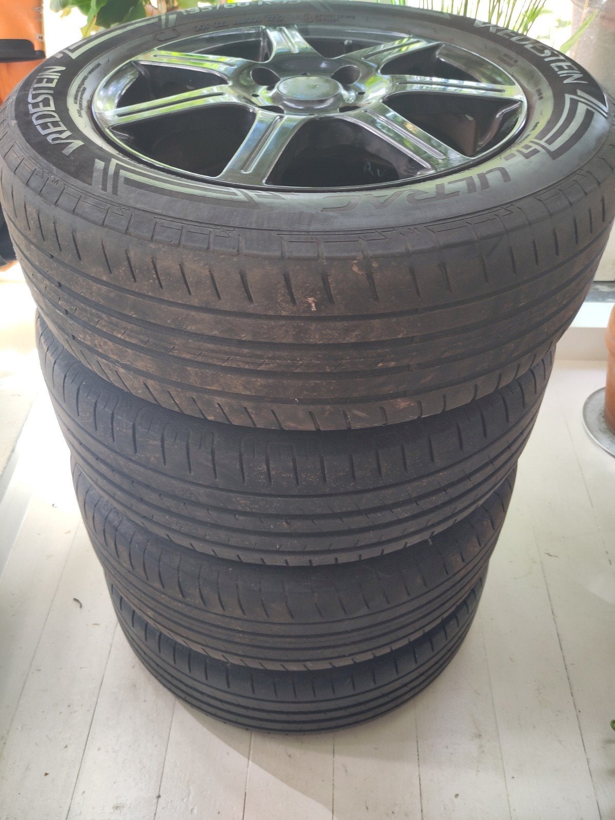 15" Inter Action SIRIUS velgen inc. Vredestein Ultrac banden, Auto-onderdelen, Banden en Velgen, Gebruikt, 15 inch, Banden en Velgen