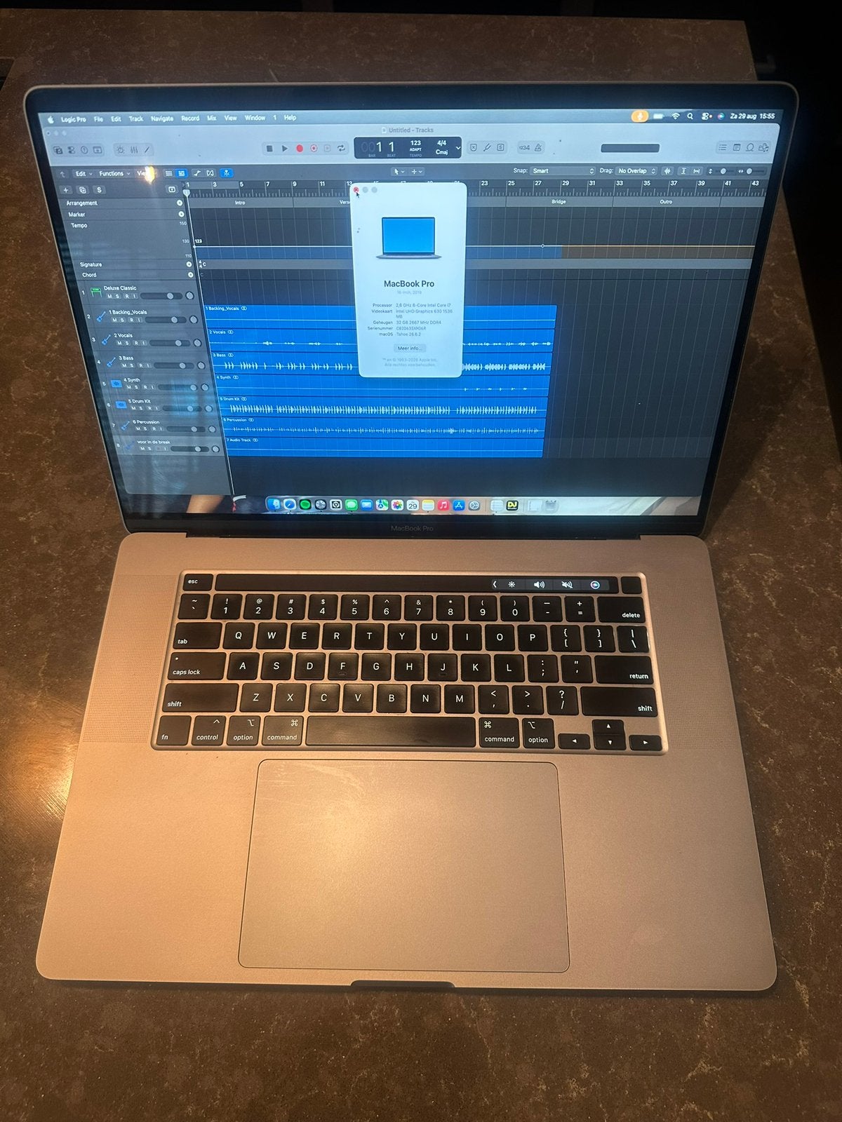 MacBook Pro 16” 2019 – i7 / 32GB RAM 1TB SSD, MacBook Pro, 2 tot 3 Ghz, Ophalen of Verzenden, Zo goed als nieuw