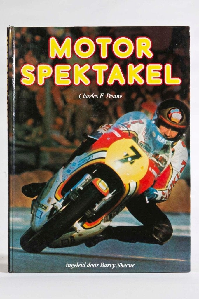 Boek Motor spektakel 96 pag Ned. talig (column Barry Sheene), Verzenden, Zo goed als nieuw, Algemeen