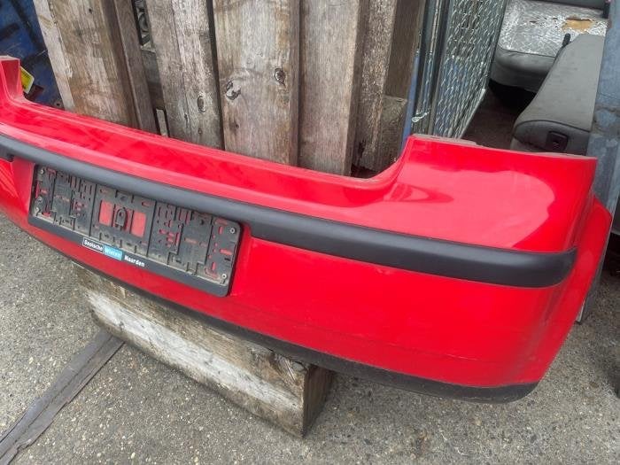 Achterbumper van een Volkswagen Polo, Gebruikt, -, -, Bumper