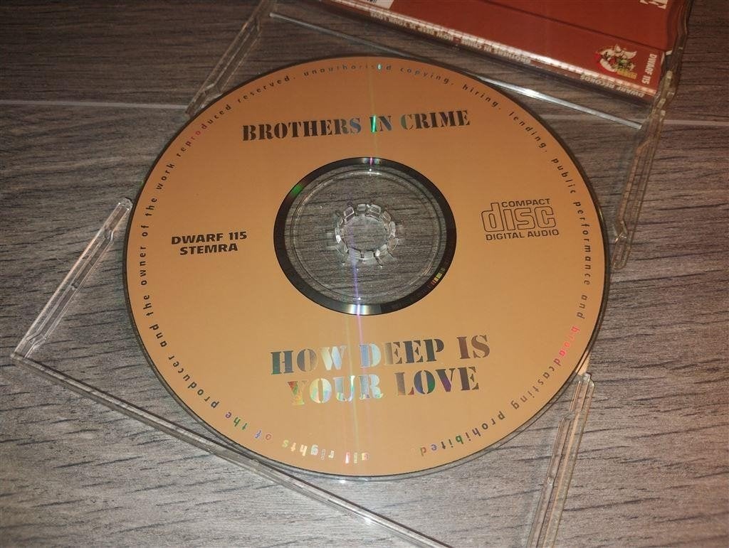 Brothers In crime - How Deep Is Your Love [Hardcore], Ophalen of Verzenden, Zo goed als nieuw
