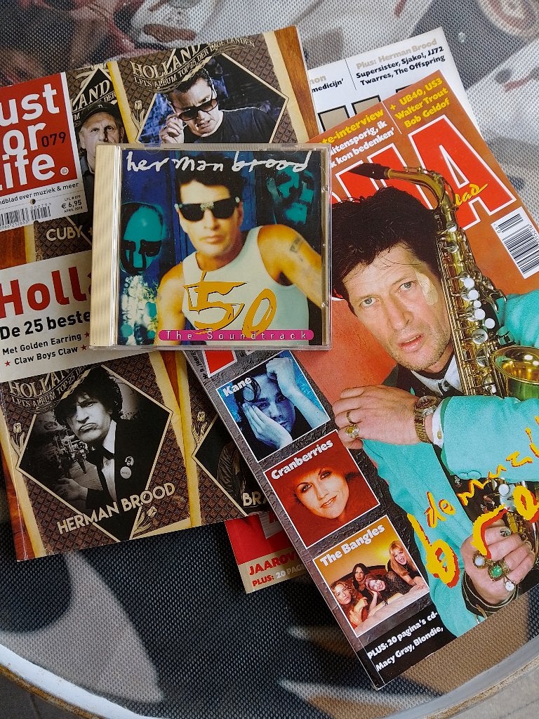 herman brood, Ophalen of Verzenden, Gebruikt, Flesje(s), Overige merken