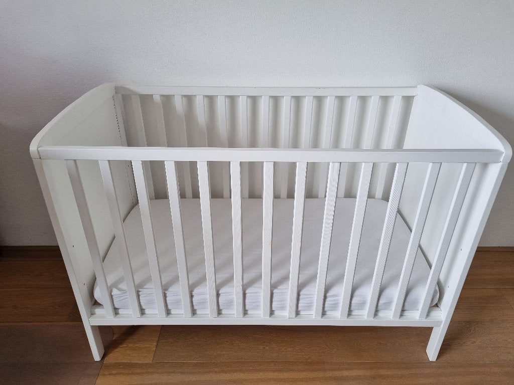 Ledikantje wit Prenatal, Ophalen, Gebruikt, Ledikant