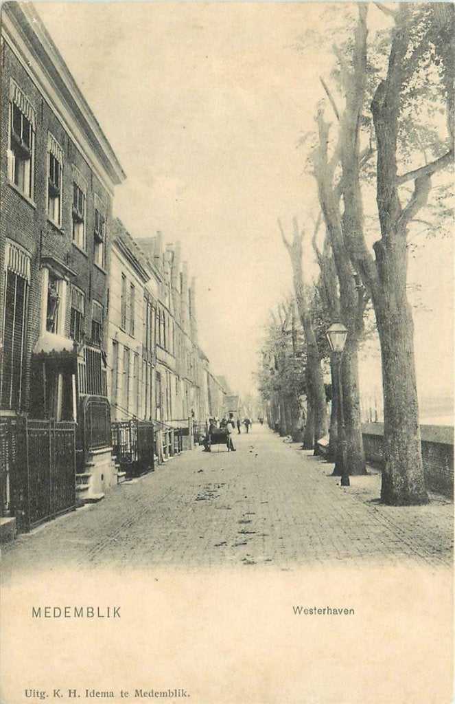 388-433-039 Medemblik Westerhaven, Verzenden, Voor 1920, Noord-Holland