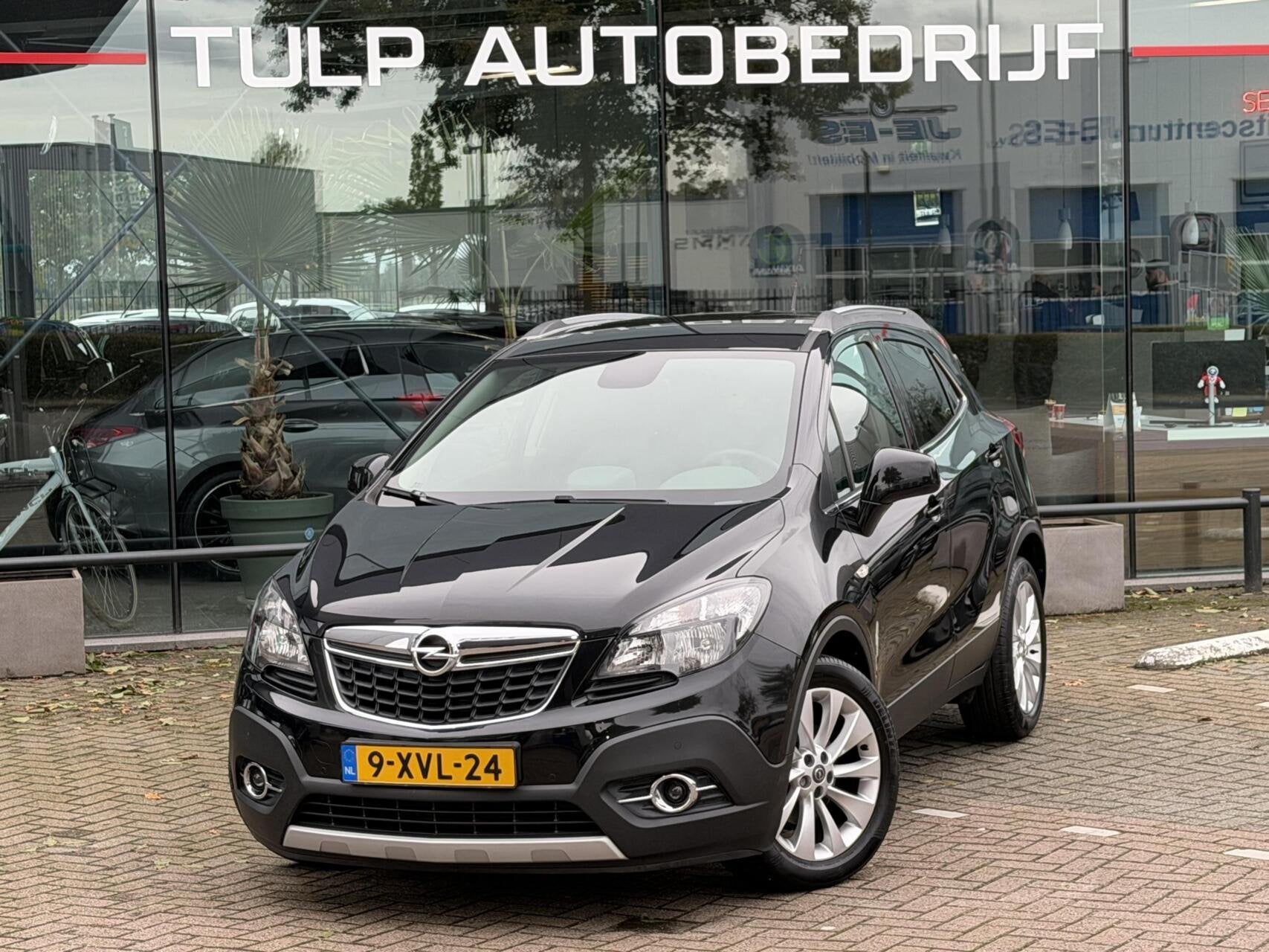 Opel Mokka 1.4 T Cosmo 2014 Leder Navi Nette Luxe auto, Auto's, Voorwielaandrijving, Euro 5, Gebruikt, 4 cilinders
