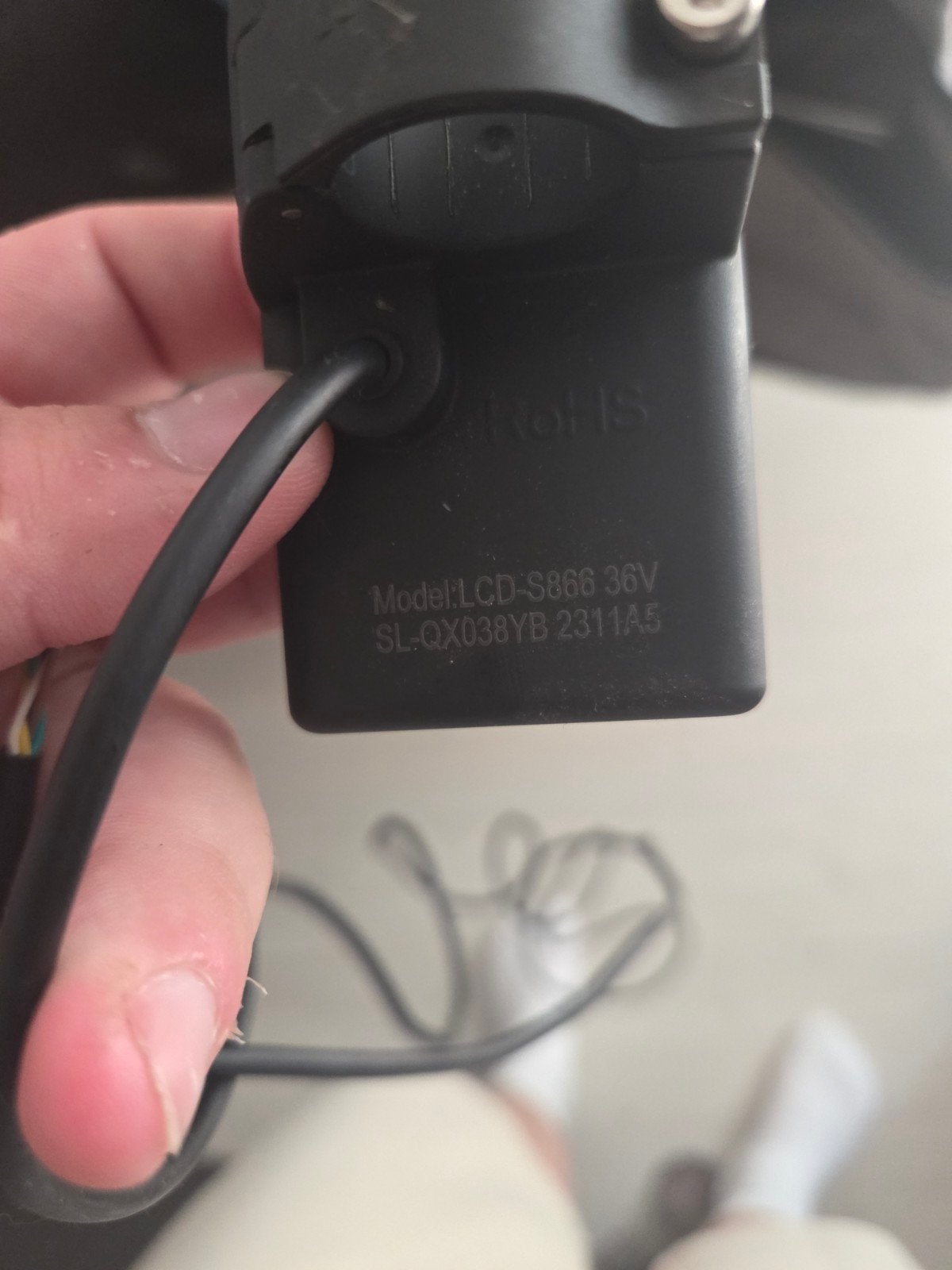 S866 Display voor E-bike - 36V en 48V compatibel, Ophalen, Gebruikt