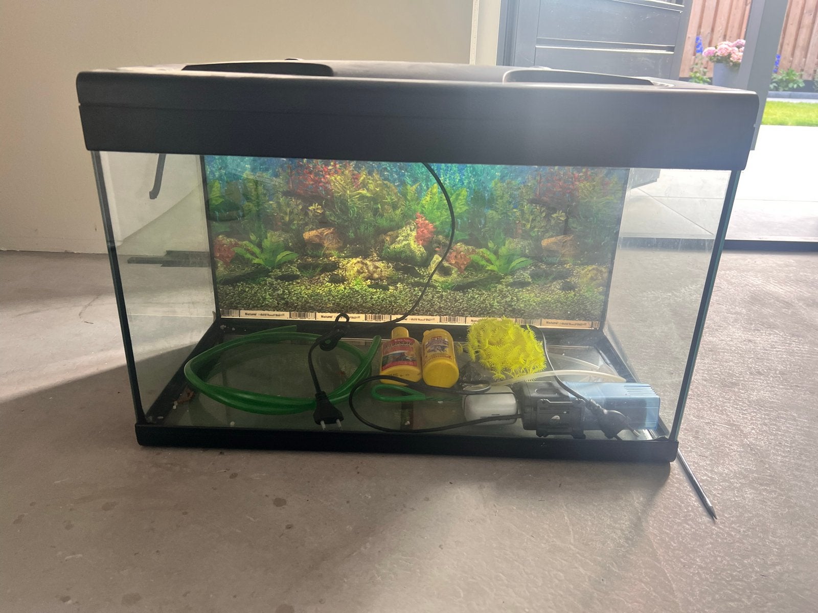 Aquarium (60x40x30), Ophalen, Zo goed als nieuw, Leeg aquarium