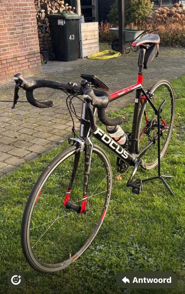 Carbon racefiets Shimano 105 Focus Izalco, Fietsen en Brommers, Fietsen | Racefietsen, Overige merken, Carbon, Ophalen of Verzenden