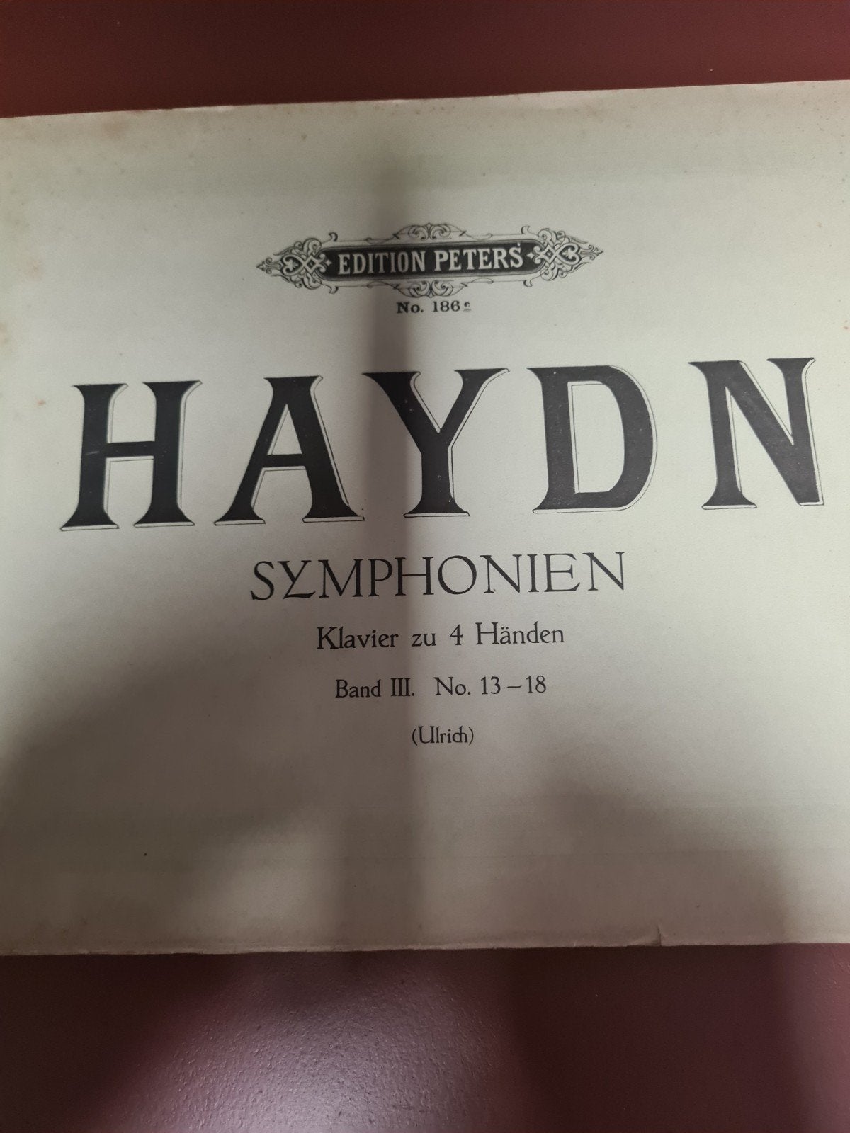Symphonien van Haydn, piano 4 handen, Ophalen of Verzenden, Artiest of Componist, Klassiek, Piano