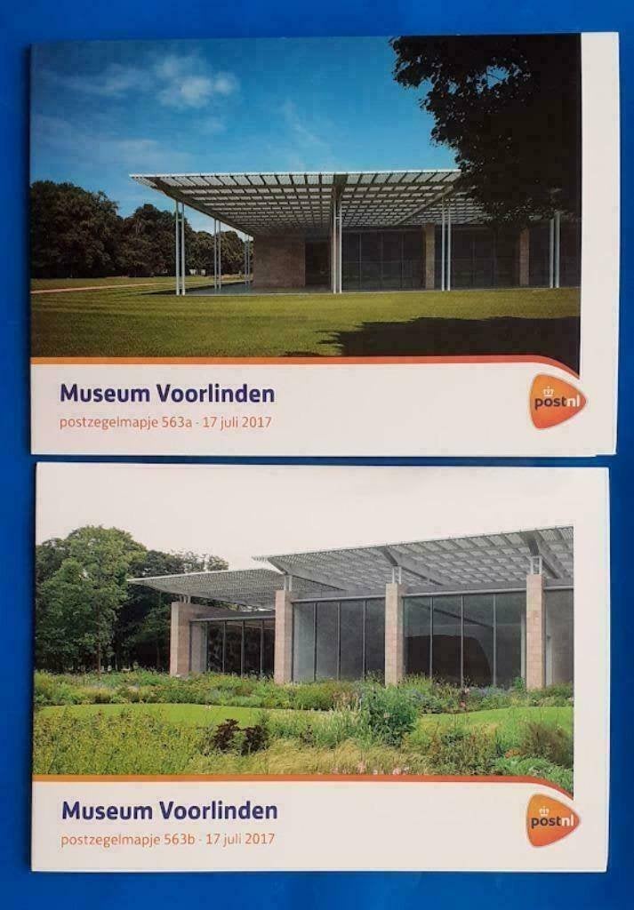Postzegelmapje 563 A & B - Museum Voorlinden 2017, Postzegels en Munten, Postzegels | Nederland, Verzenden, Na 1940, Postfris