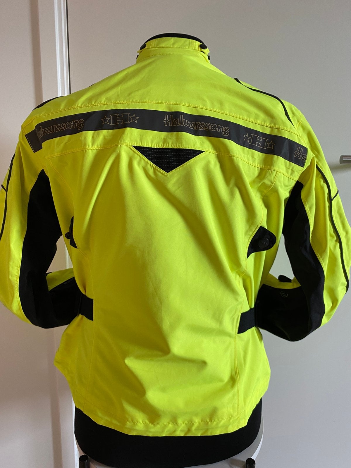Fluo geel motor regenjas dames 40, Motoren, Ophalen of Verzenden, Tweedehands, Dames, Jas | textiel
