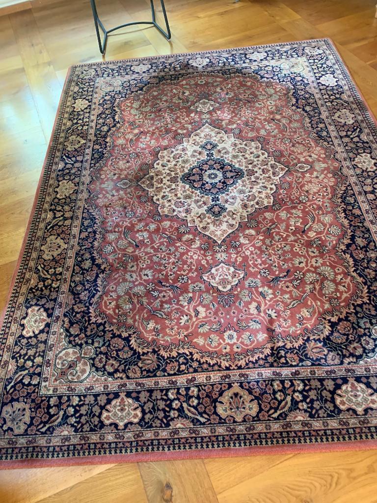 Vloerkleed, wol van merk B&C, Huis en Inrichting, Ophalen, Gebruikt, 150 tot 200 cm, 200 cm of meer