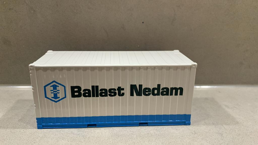 WSI ballast nedam container 20 ft, Ophalen of Verzenden, Zo goed als nieuw, Bus of Vrachtwagen, Wsi