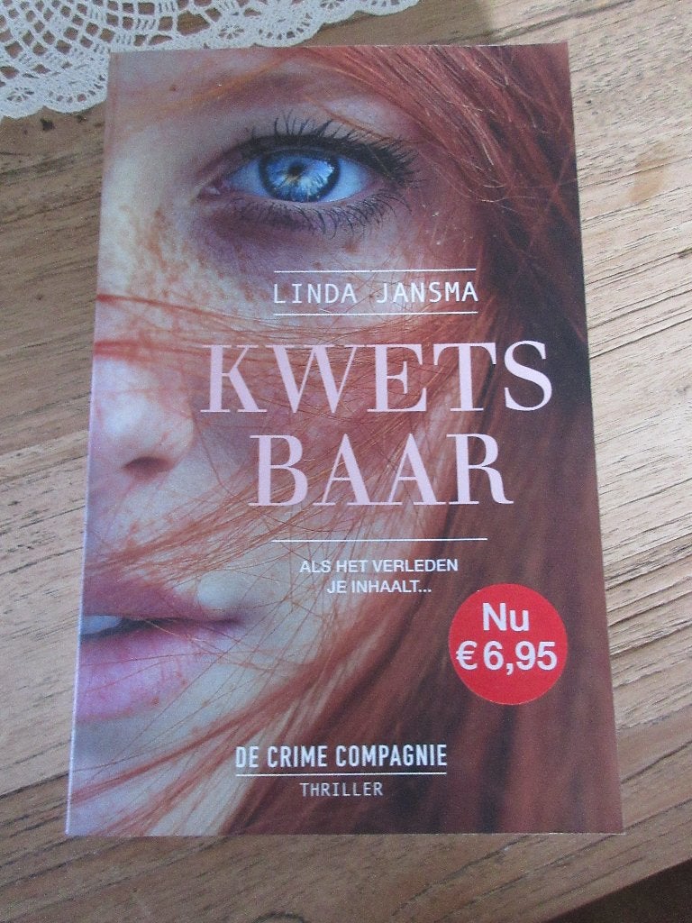 Kwetsbaar. Linda Jansma, Ophalen of Verzenden, Gelezen, Linda Jansma