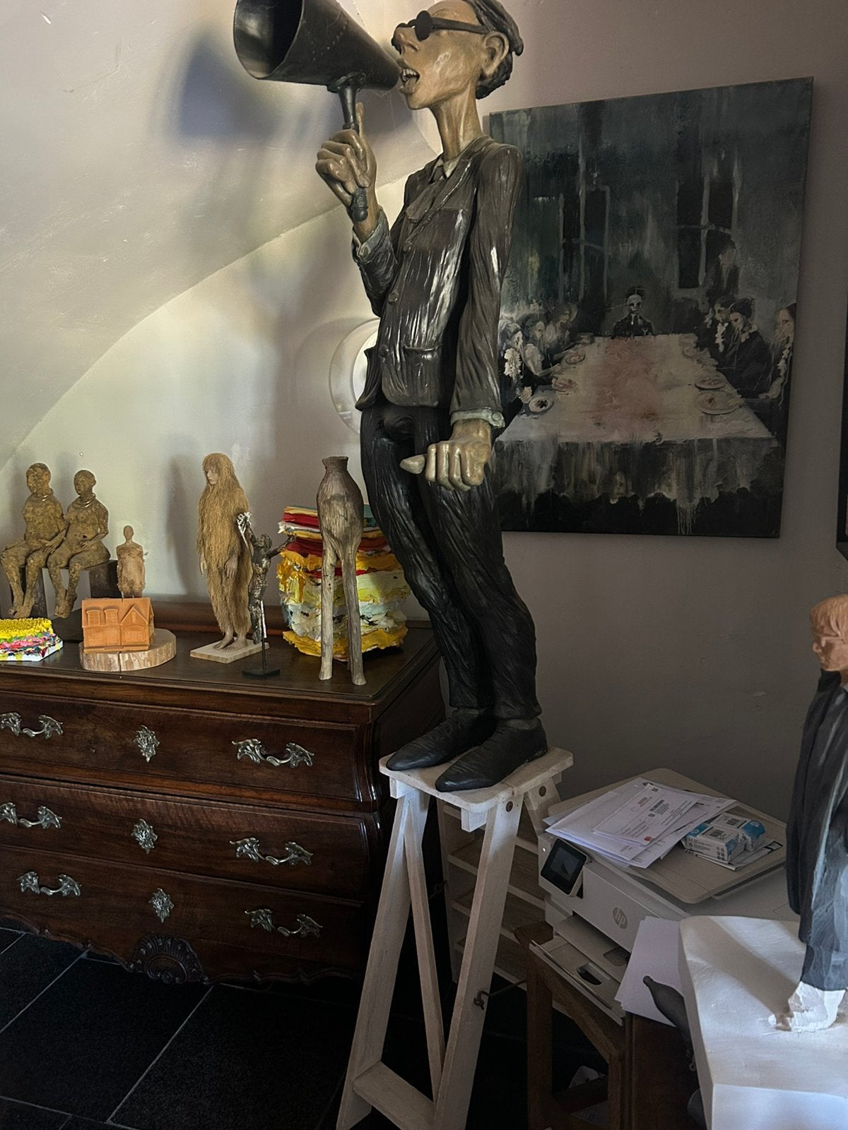 Dirk dekeyzer “de grote prater”, Ophalen, Brons