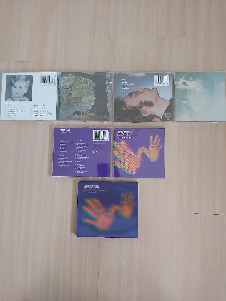 John Lennon 2x Cd's en Wingspan 1x CD (1 koop 15 eu)ook los, Ophalen of Verzenden, 2000 - 2009, Zo goed als nieuw