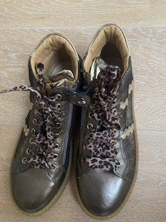 Bruin-gouden schoenen van Zecchino d'Oro mt. 37, Meisje, Schoenen, Ophalen of Verzenden, Zo goed als nieuw