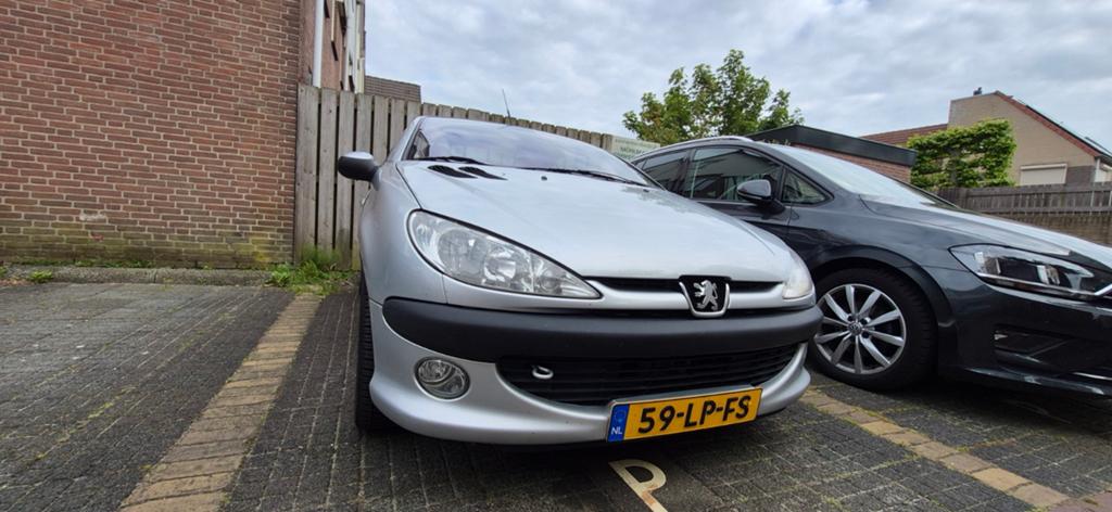 Peugeot 206 2.0 GTI 16V CC 2003 Grijs, 136 pk, 4 cilinders, Cabriolet, 4 stoelen